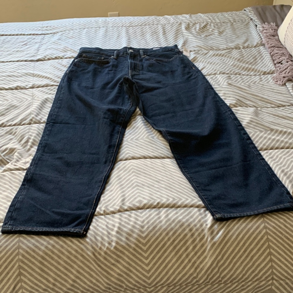 GAP Men's Dark Blue Relaxed Jeans NWT